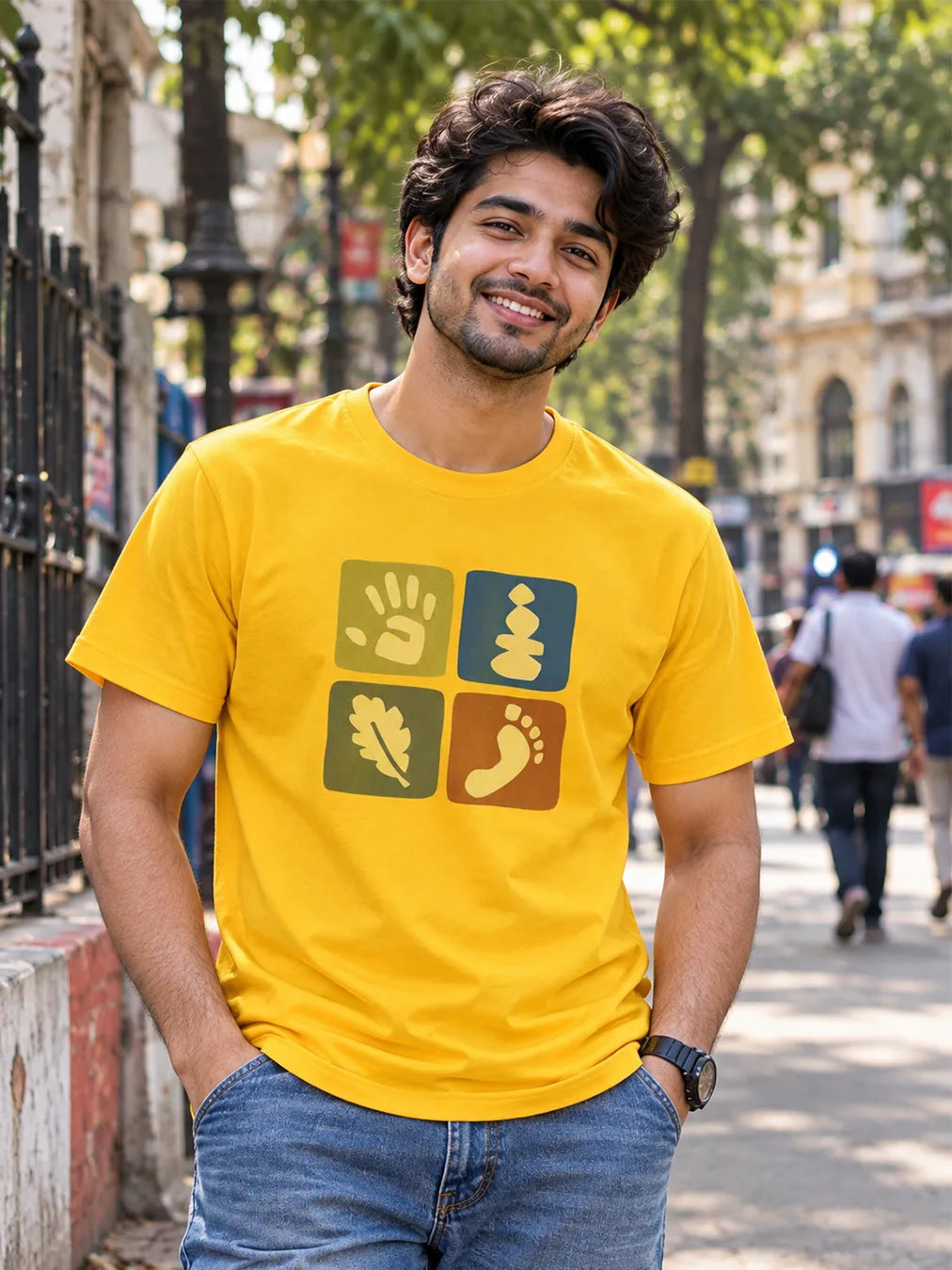 ROUND NECK - 4 SQUARE