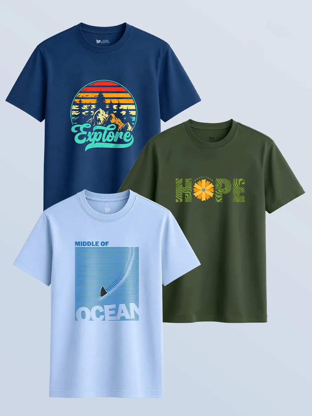 UNISEX ROUND NECK COMBO