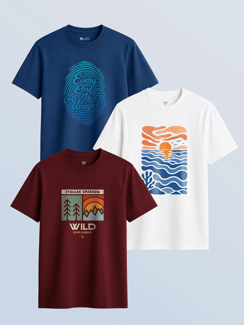 UNISEX ROUND NECK COMBO