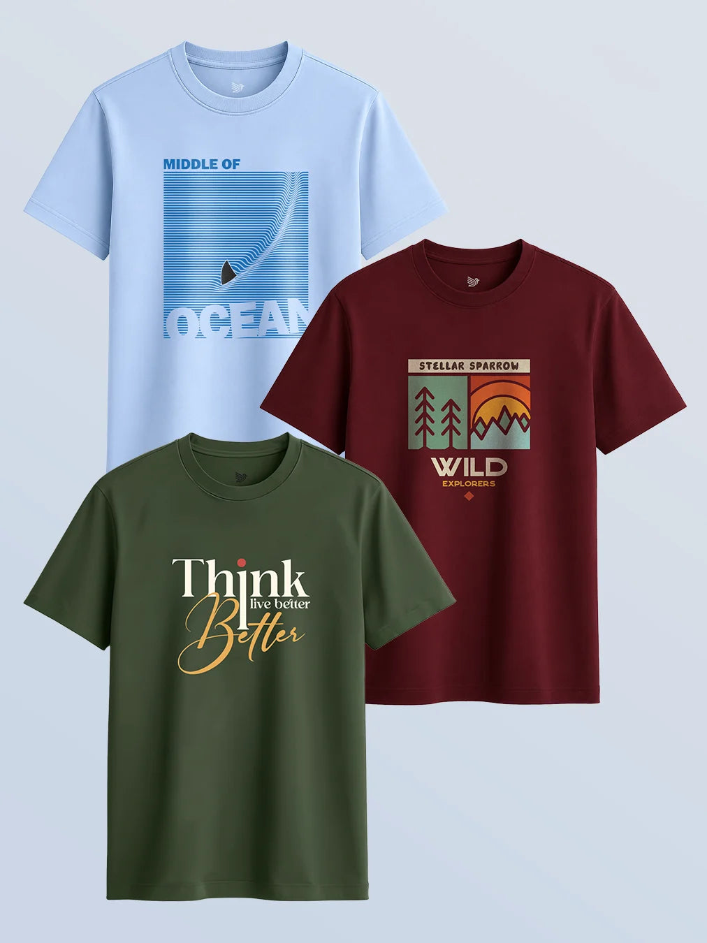 UNISEX ROUND NECK COMBO