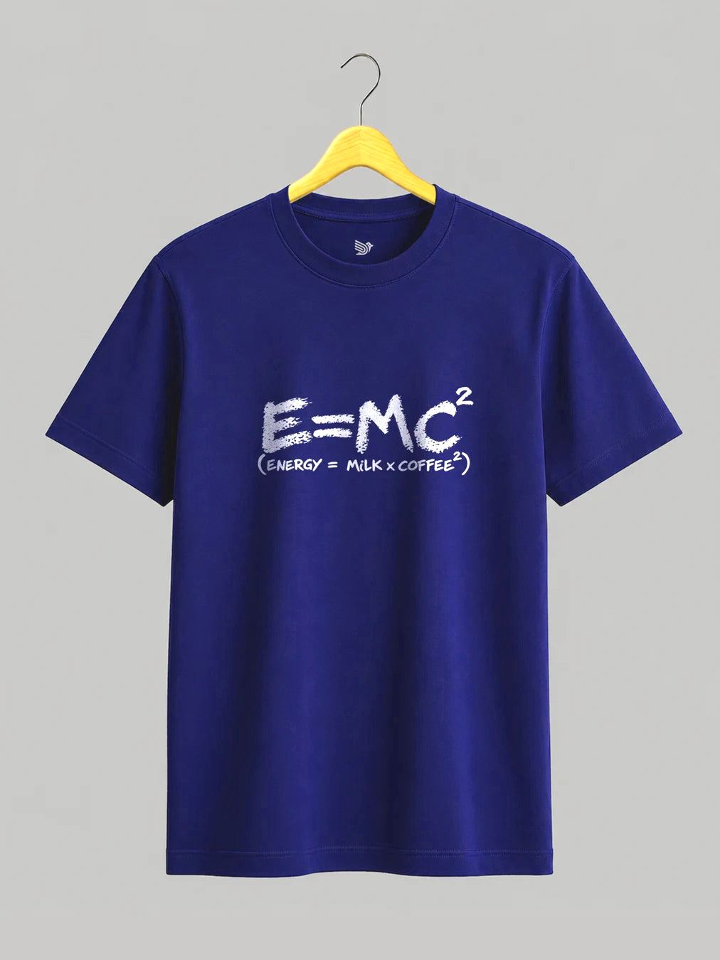 ROUND NECK E=MC Square
