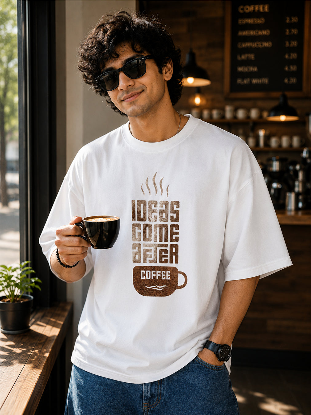 OVERSIZED - COFFEE Main image