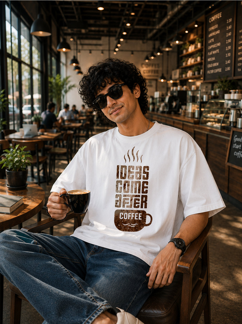 OVERSIZED - COFFEE