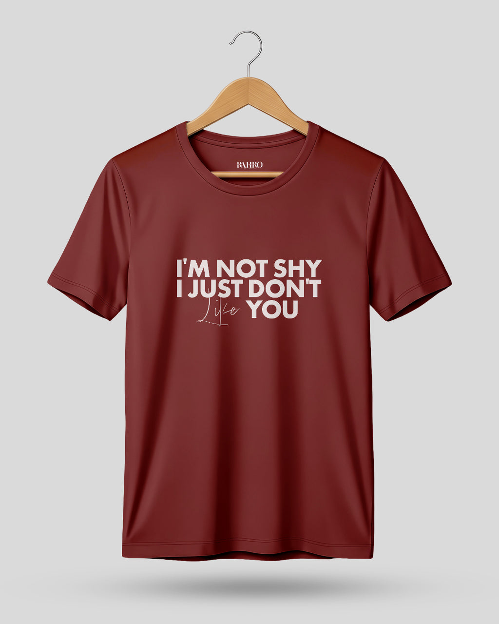 I M NOT SHY ROUND NECK