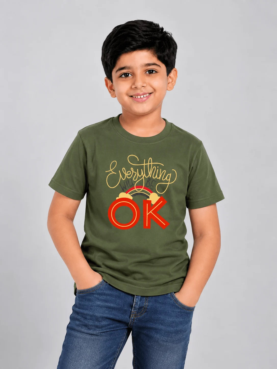 KIDS ROUND NECK OK Main image