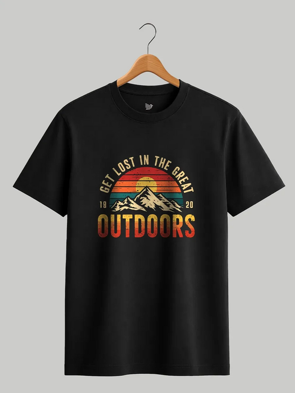 OUTDOORS ROUND NECK