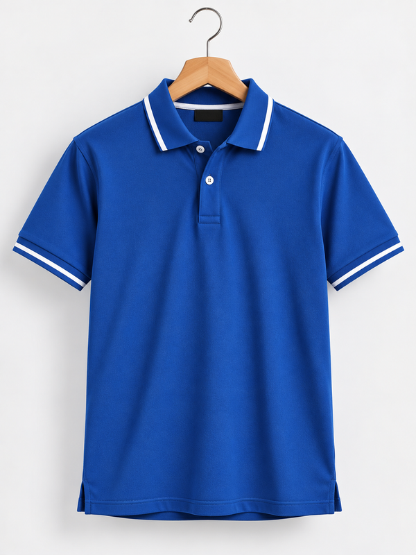 UNISEX TIPPING POLO T-SHIRT