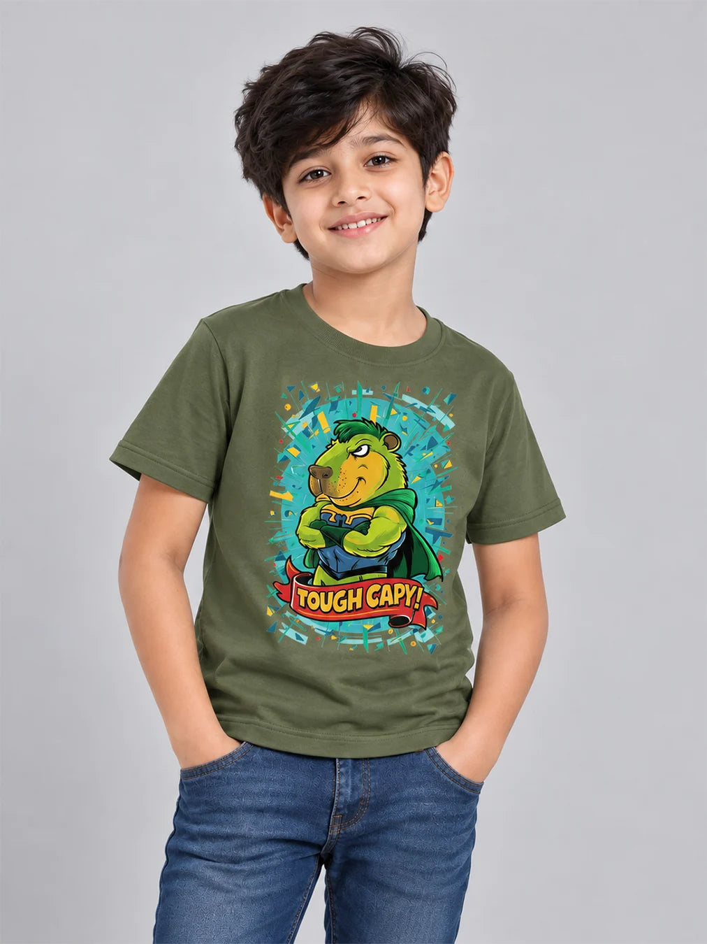 KIDS ROUND NECK - TOUGH CAPY Secondary image