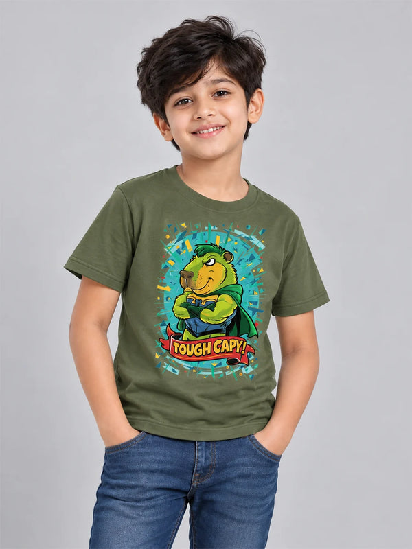 KIDS ROUND NECK - TOUGH CAPY