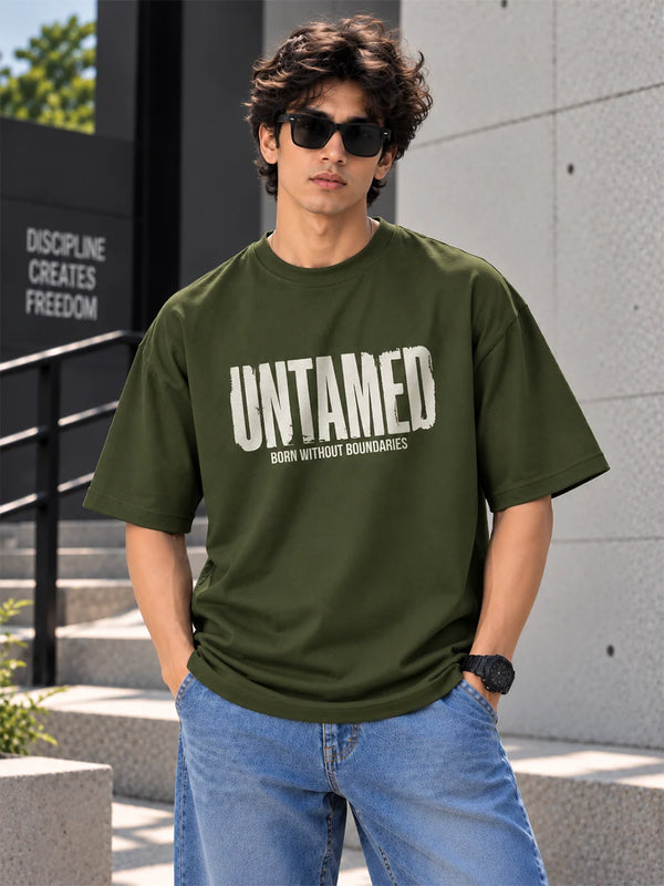 UNTAMED - OVERSIZED ROUND NECK