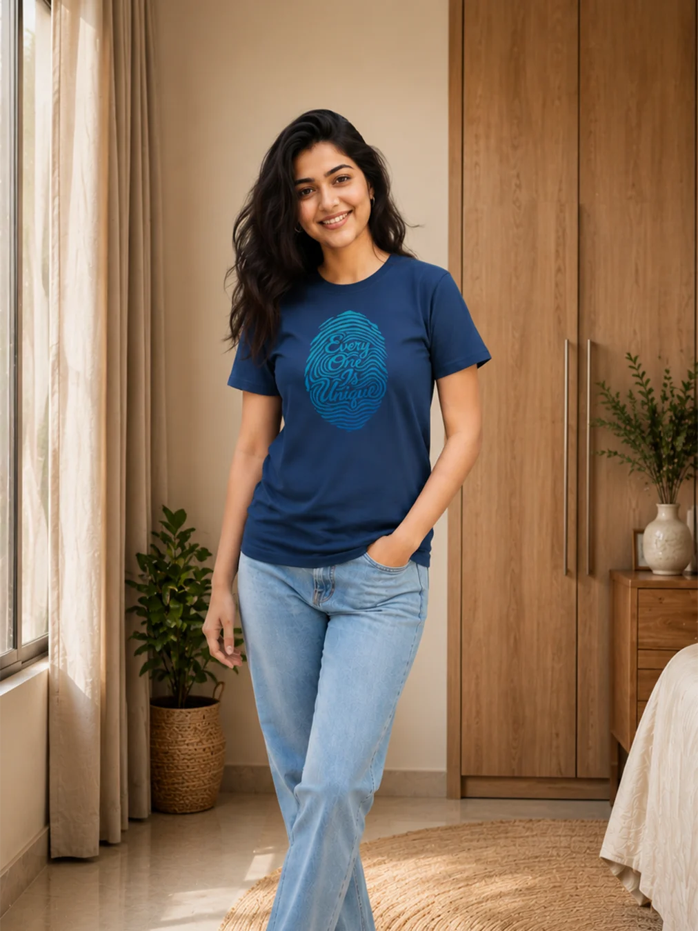 UNIQUE ROUND NECK