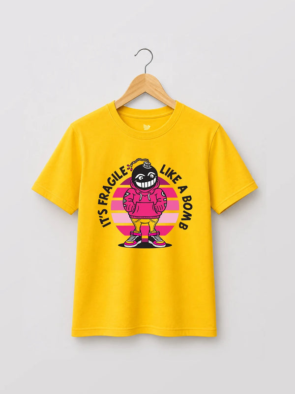 KIDS ROUND NECK BOMB