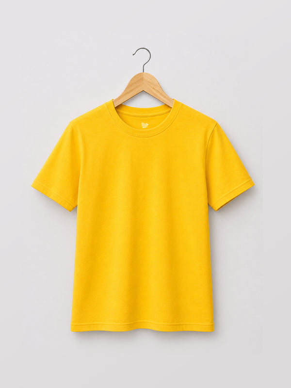 KIDS PLAIN ROUND NECK