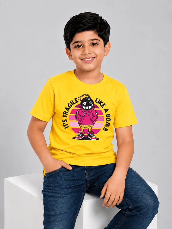 KIDS ROUND NECK BOMB