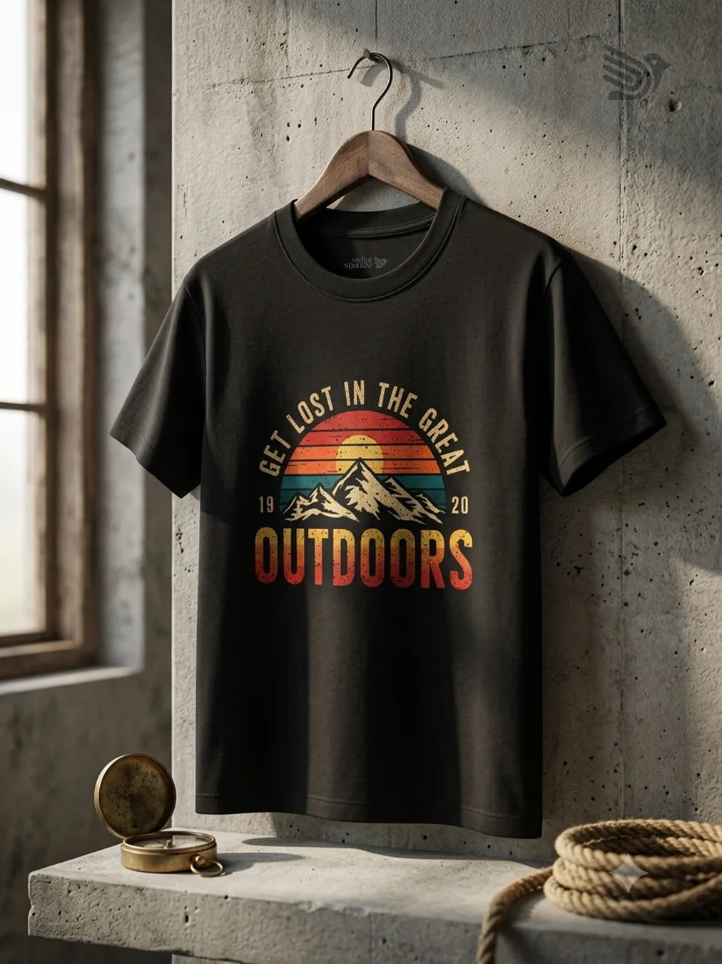 OUTDOORS ROUND NECK