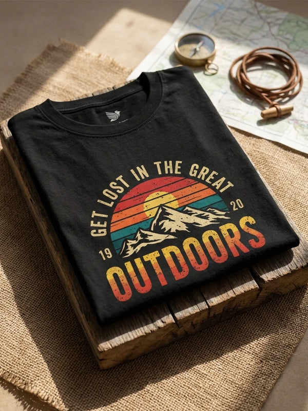 OUTDOORS ROUND NECK